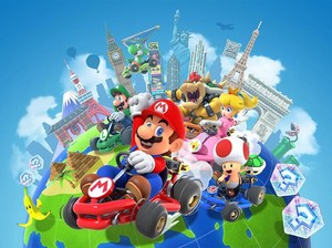 Cuma Sehari! Pengunduh Mario Kart Tour Tembus 20 Juta