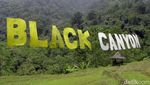 Wisata Black Canyon di Pekalongan... Pas buat Basah-basahan