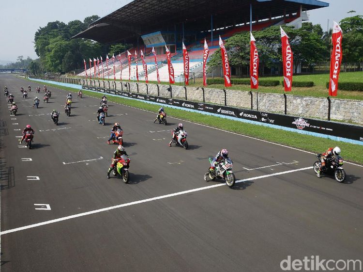 Gaspol... Honda CBR Kelas 150cc Mulai Digeber di Sentul