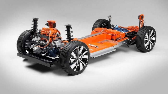 Sasis Volvo XC40 Electric