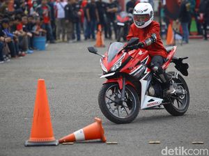 Intip Safety Riding Challange ala CBR Race Day