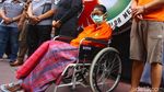 Tertangkap Narkoba, Putri Sri Bintang Pakai Kursi Roda