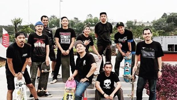 Senayan Skateboarders salah satu komunitas paling senior di GBK