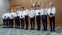 The Boyz saat ditemui di ICE BSD, Tangerang Selatan pada akhir pekan lalu.