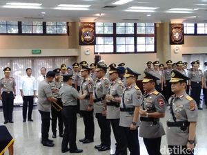 Kapolri Pimpin Sertijab Kapolda Riau, Sultra dan Papua