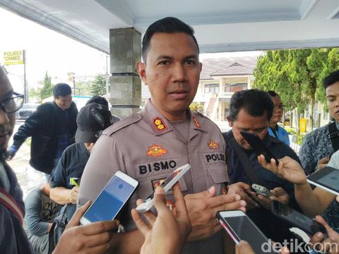 Tim Gabungan Gelar Patroli Cegah Pelajar di Ciamis Ikut Demo.