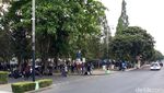 Massa Berkumpul di Bundaran UGM Jelang #GejayanMemanggil2