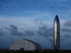 Penampakan Starship, Pesawat Penjelajah Mars