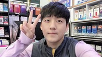 Selain menjadi YouTuber, Jay Kim juga bekerja sebagai penjaga mini market. Dok. Instagram/jaehan9192