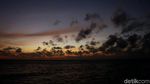 Panorama Senja KM 0 di Pulau Terluar Paling Utara Indonesia