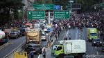 Ada Demo di Kawasan DPR, Tol Dalam Kota Lumpuh
