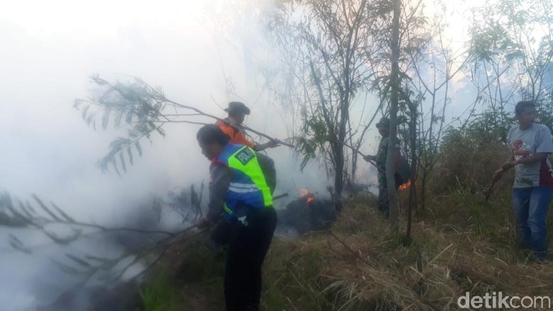 Kebakaran Gunung Arjuno-Welirang Terjadi di Tiga Lokasi, Api Terus Membesar Kebakaran Gunung Arjuno-Welirang Terjadi di Tiga Lokasi, Api Terus Membesar
