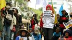 Petani hingga Mahasiswa Gelar Aksi Demo di Patung Kuda