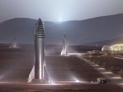 Penampakan Starship, Pesawat Penjelajah Mars