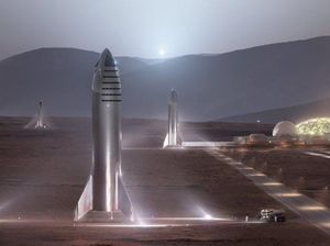 Prototipe Roket SpaceX Meledak dalam Pengujian