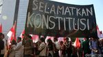 KMND Gelar Aksi Long March Selamatkan Konstitusi