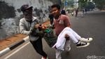 Bentrok Antara Pelajar Vs Polisi Kembali Terjadi di Belakang DPR