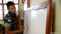 Hal senada juga disampaikan oleh Serda Satriyo Budi Utomo. Keinginannya untuk jadi guru terwujud di Miangas saat menjadi TNI-AD. Satriyo juga menambahkan, bahwa selain melaksanakan tugas operasi militer perang, TNI juga melaksanakan operasi militer lain yaitu menjadi tenaga pendidik.