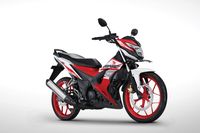 Honda Sonic 150R warna Honda Racing Red. 