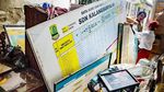 Duh, Atap Sekolah SD di Karawang Ambruk