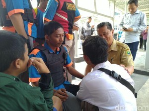 Patroli Cegah Pelajar Demo, Satgas Gabungan Amankan Siswa di Stasiun Bogor