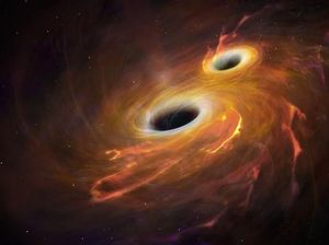 100 Tahun Lagi Dua Lubang Hitam Raksasa Bertabrakan, Bumi Terdampak?