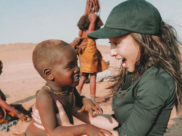 Foto: Cantiknya Nikita Willy Liburan ke Namibia