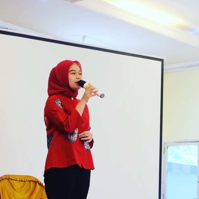 Saat pemilu, Jialyka menduduki nomor urut 36 dengna tagline “Coblos Senyumnya”. Foto: instagram @jialyka.maharani