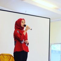 Saat pemilu, Jialyka menduduki nomor urut 36 dengna tagline “Coblos Senyumnya”. Foto: instagram @jialyka.maharani