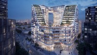 Infinity by Crown Group ini adalah proyek properti 20 lantai yang meliputi 326 unit apartemen premium, pusat konvensi, pusat perbelanjaan dan 20 ritel baru. Istimewa/Dok Crown Group.