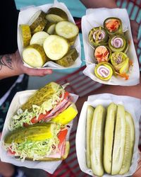 Mau Cicip? Sandwich Ini Pakai Acar Mentimun Sebagai Ganti Roti