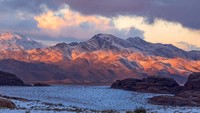 Inilah sebagian lahan dari Kota Neom yang merupakan salah satu mega proyek pariwsiata Arab Saudi. Neom diproyeksikan jadi kota paling canggih di dunia. (Foto: dok NEOM)