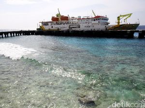 Kemeriahan Miangas Sambut Kapal-kapal yang Datang