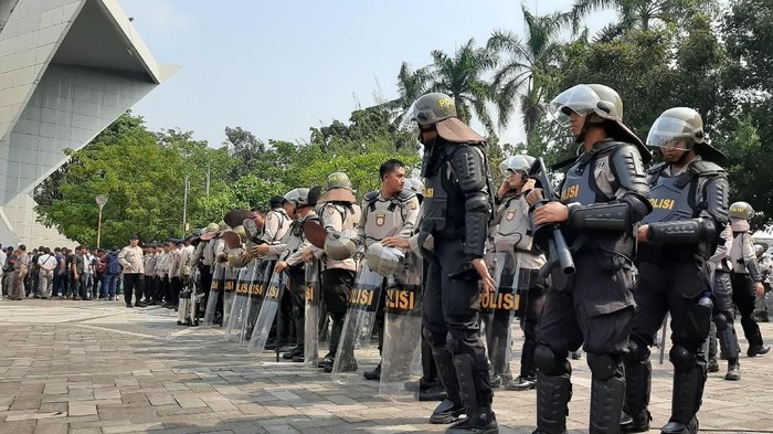 Mahasiswa Kembali Aksi di Palembang, 1.085 Polisi Disiagakan