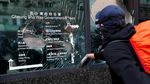 Bentrok Demonstran dan Polisi Warnai HUT ke-70 China di Hong Kong
