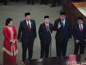 Mengenal 5 Profil Pimpinan DPR RI yang Baru Dilantik