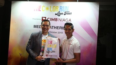 Intip Persiapan The Color Run 2019