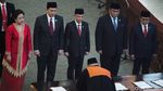 Momen Puan Maharani Dilantik Jadi Ketua DPR