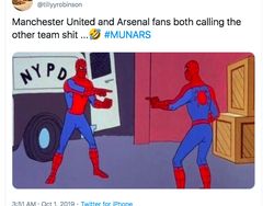 Seri Lawan Arsenal, Meme Sindiran Buat MU Bermunculan