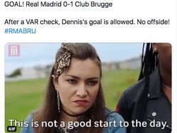 Meme Kocak untuk Madrid yang Gagal Menang Lawan Brugge
