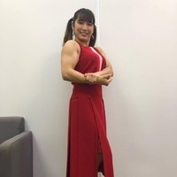 Saiki menjelaskan bahwa dia memulai berolahraga sejak empat tahun lalu. Pada awalnya dia ingin diet untuk mengecilkan tubuhnya, namun program olahraganya berubah haluan menjadi memperbesar otot.  Foto: Instagram @saikireika