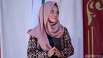 Seru! Fashion Show Peringati Hari Batik di SMKN 1 Sumedang