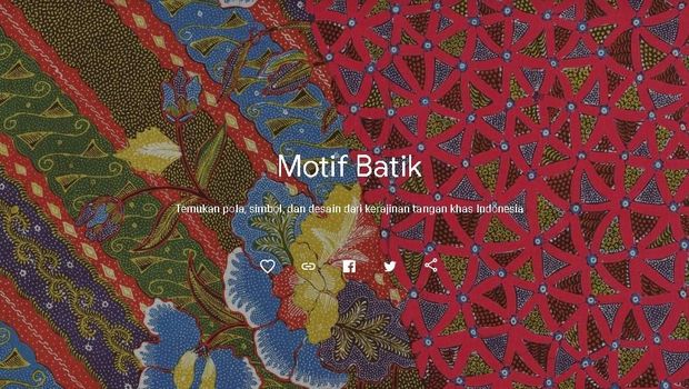 Google Doodle Rayakan Hari Batik