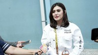 Angela Lee saat ditemui di studio Trans TV, Kapten Tendean, Jakarta Selatan. Pool/Palevi S/detikFoto.
