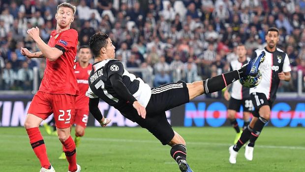 Ronaldo Pecahkan Beragam Rekor di Laga Juventus vs Leverkusen