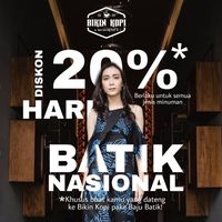 Ayo Pakai Batik! Ada Diskon Makanan Menarik di Hari Batik Nasional 