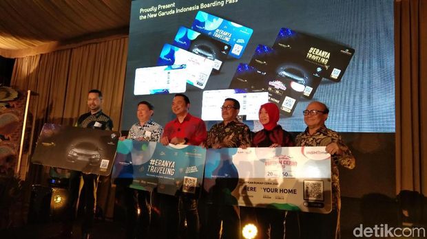 Garuda Indonesia Luncurkan Boarding Pass Bergaya Batik