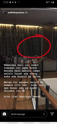 Horor! Andhika Pratama Rasakan Kejanggalan di Sudut Rumah