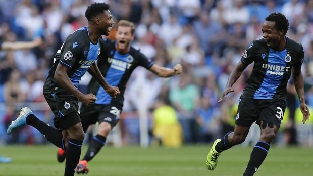 Club Brugge jadi klub pertama yang juara di tengah pandemi virus corona. (