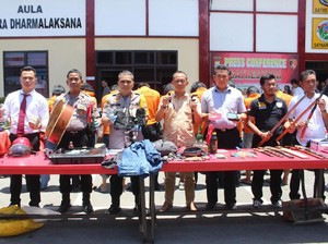 Polres Gowa Tetapkan 10 Tersangka Penyerangan Markas UIN Alauddin